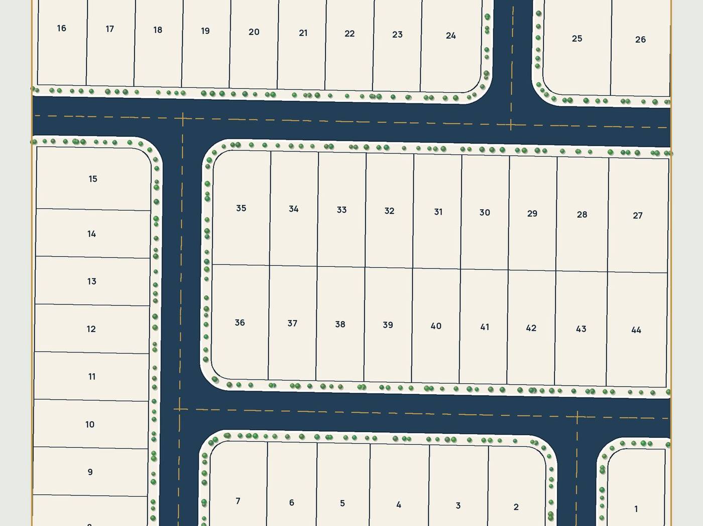 16th Ave Estates site plan