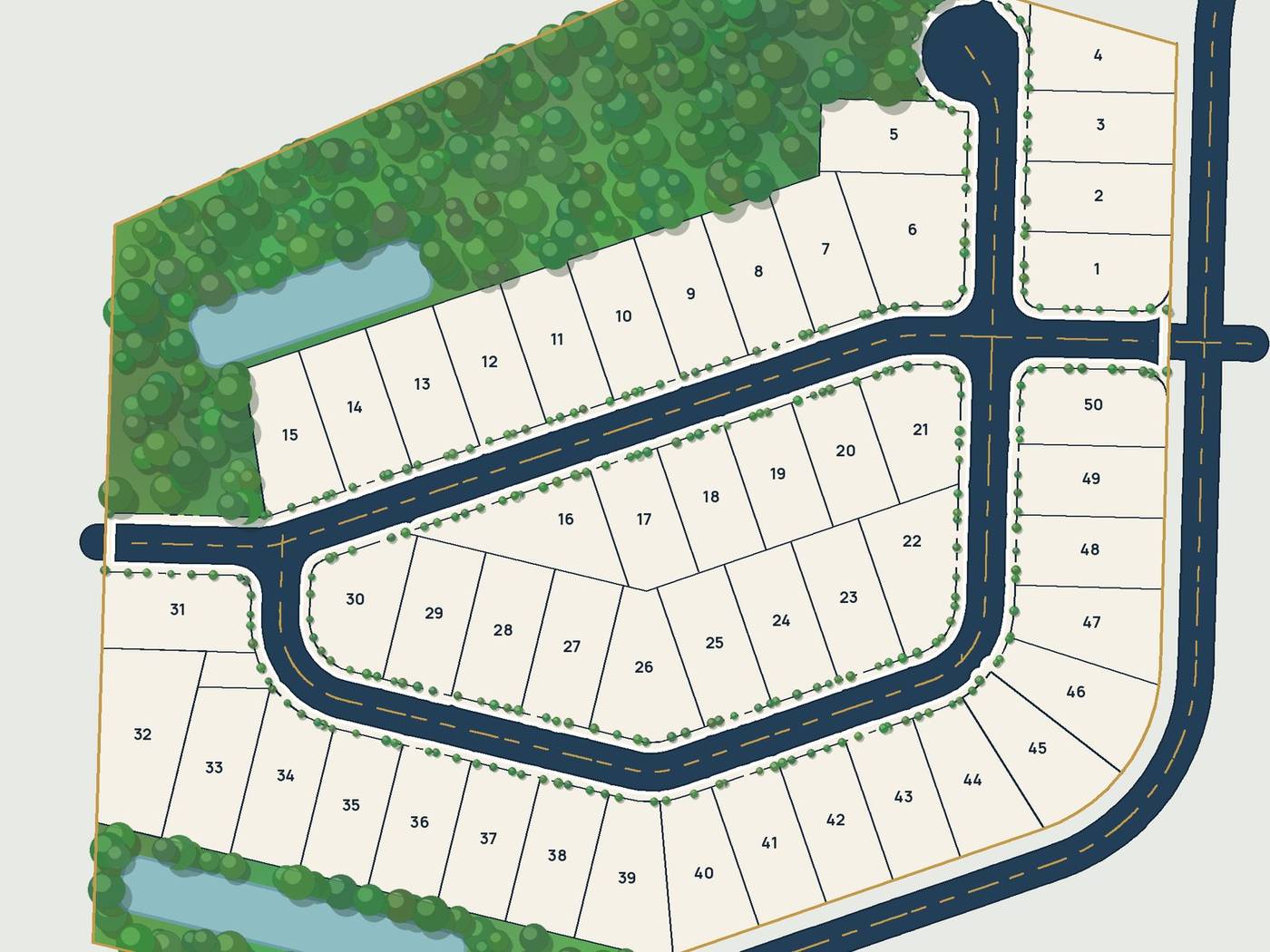 La Center site plan